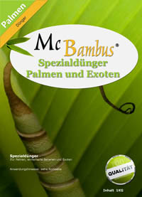 Mc-Bambus Mc-Bambus Spezialdnger mit Langzeitwirkung fr Palmen