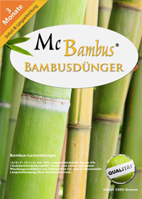 Mc-Bambus Windeck Mc-Bambus Bambusdünger
