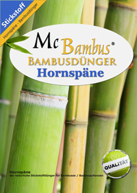 Mc-Bambus Der natürliche Stickstoffdünger für Bambusse / Bambuspflanzen