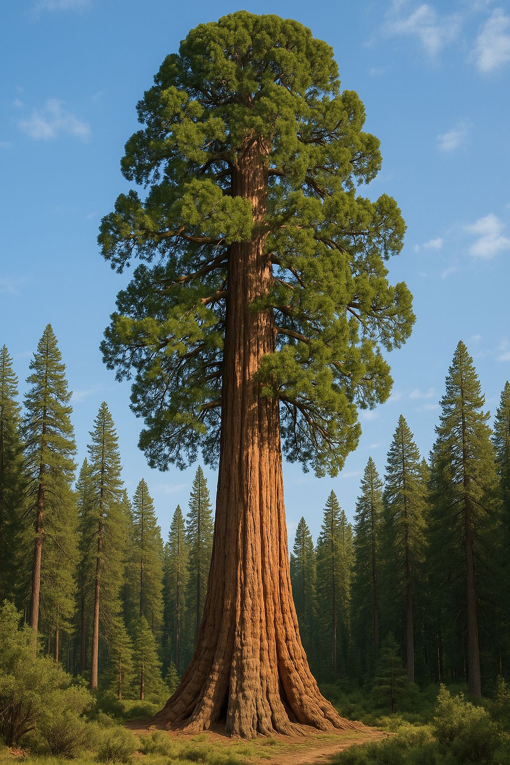 Mc-Bambus: Berg-Mammutbaum Sequoiadendron giganteum - Ort: Windeck